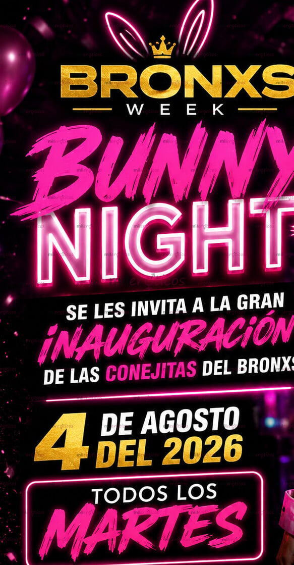 FOTOS DE MARTES DE CROSOVER CON LAS CONEJITAS DEL BRONXS