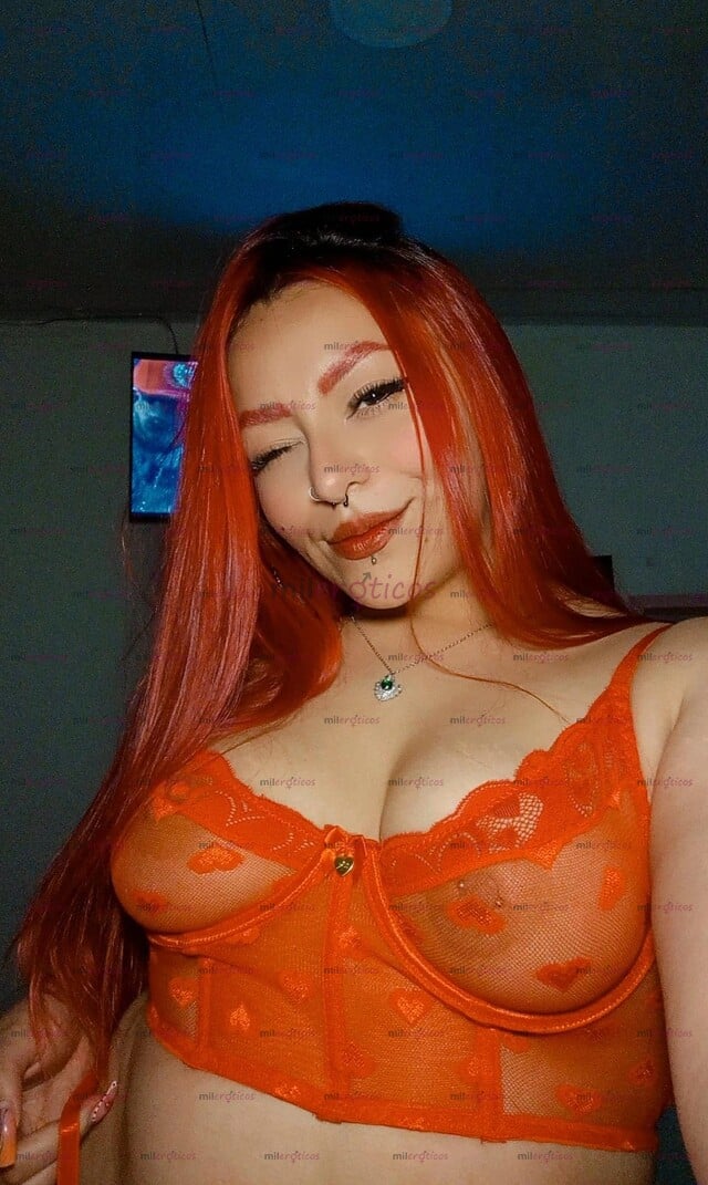 FOTOS DE NUEVA TU DULCE GATITA PELIRROJA LLEGO PARA SACARTE TODA LA LECHITA