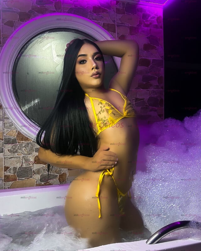 FOTOS DE RECIEN BAÑADITA :) TRANS MUY ALEGRE Y FULL ACOMPAÑANTE
