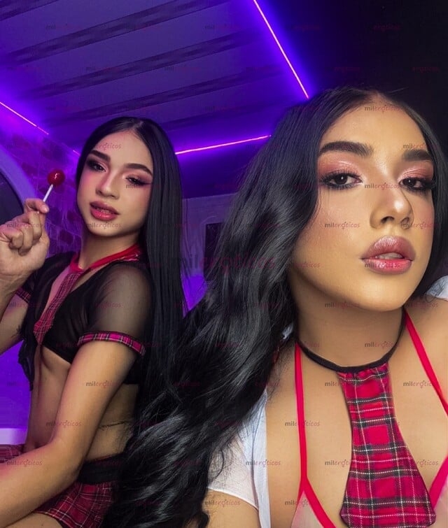 FOTOS DE TRIO CON DOS ESTUDIANTES TRANS VERSATILES COMPLACIENTES CUMPLIENDO FANTASÍAS