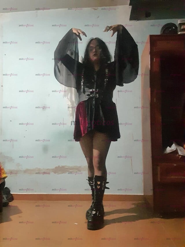FOTOS DE JIMENA, TRANS GOTICA, SEXY Y GORDITA ESPERANDO PODER COMPLACERTE