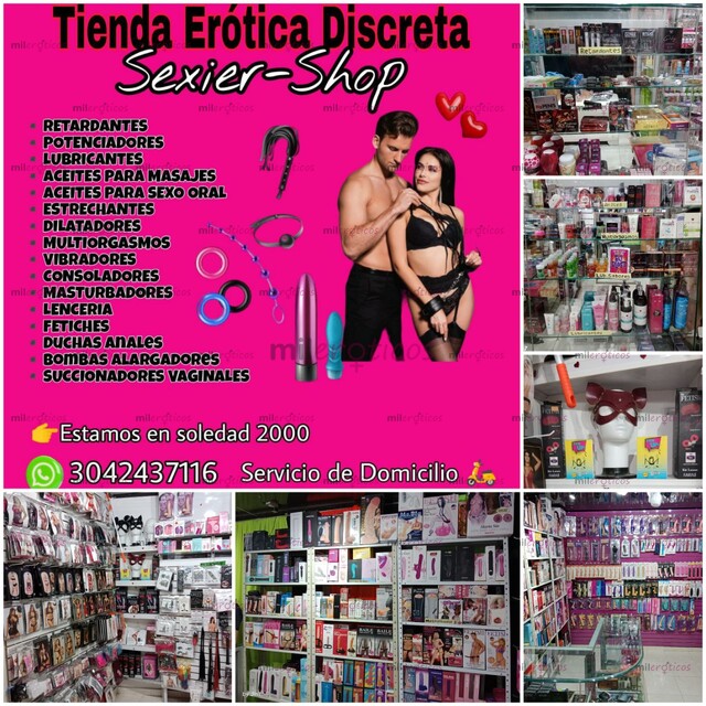 FOTOS DE VIBRADORES, LUBRICANTES, LENCERIA EN SOLEDAD ATLÁNTICO