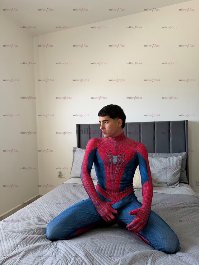 FOTOS DE SPIDERBOY, VEN Y TRÁGATE TODO MI VERGON, DISPONIBLE CON LUGAR