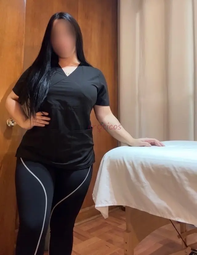 Masajes reales y profesionales relajacion descontracturantes sensitivo nuru estoy ubicada a un minuto del metro los leonestengo ducha calientita y lug...