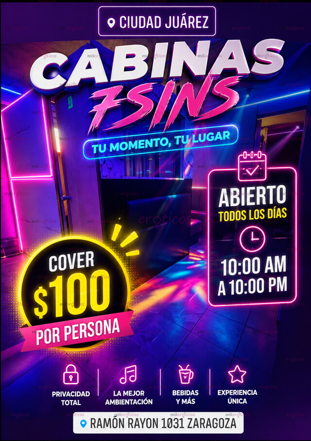 FOTOS DE CABINAS 7SINS SEX SHOP LIBRAMIENTO RAMÓN RAYÓN