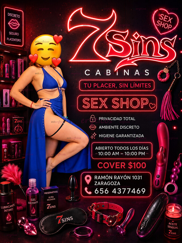 FOTOS DE CABINAS 7SINS SEX SHOP LIBRAMIENTO RAMÓN RAYÓN