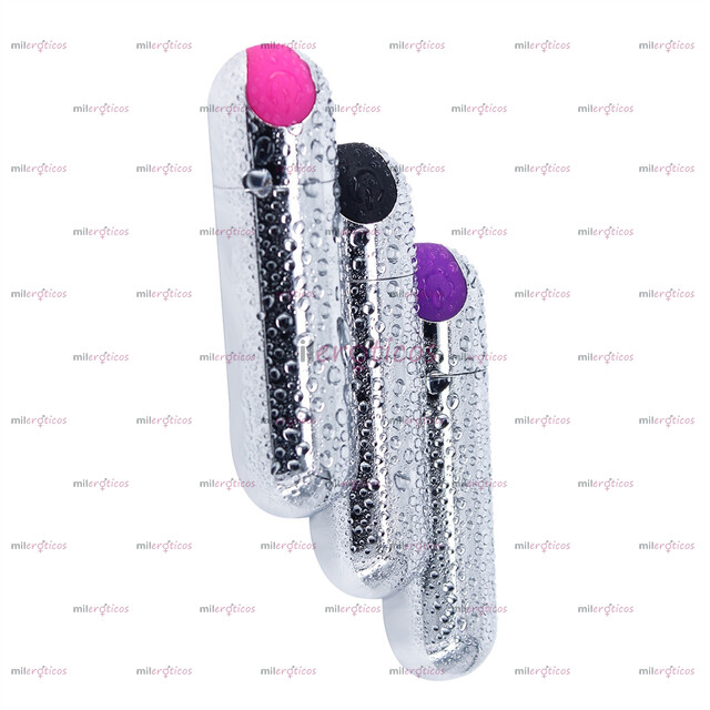 FOTOS DE BALA VIBRADORA PREMIUM 10 VELOCIDADES POTENTES RECARGABLE USB Y 100% SUMERGIBLE