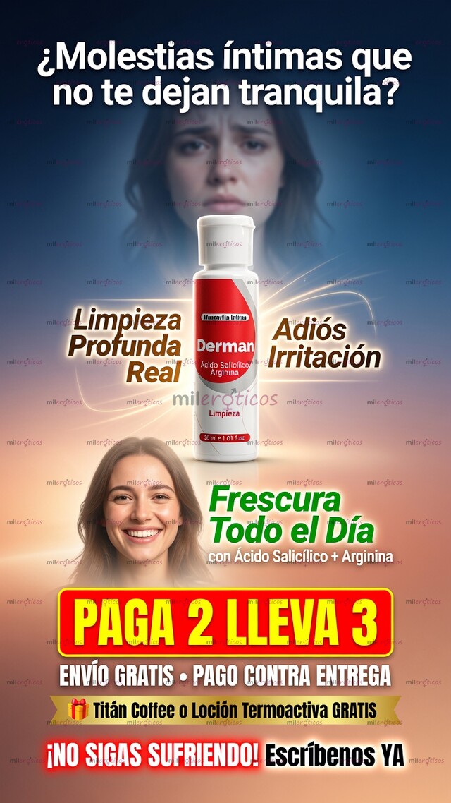 FOTOS DE DERMAN 30 ML LIMPIEZA ÍNTIMA PARA HOMBRE Y MUJER