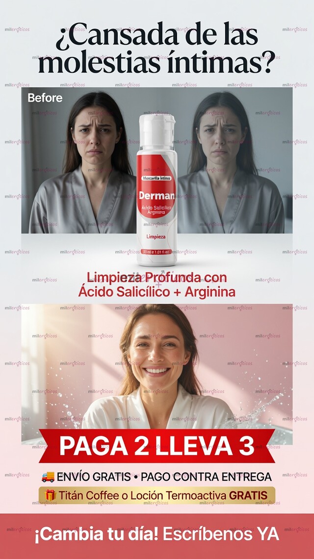 FOTOS DE DERMAN 30 ML LIMPIEZA ÍNTIMA PARA HOMBRE Y MUJER