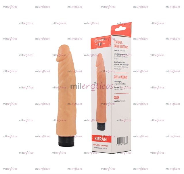 FOTOS DE DILDO VIBRADOR CAMTOYS KIERAN 19CM ENVÍO GRATIS