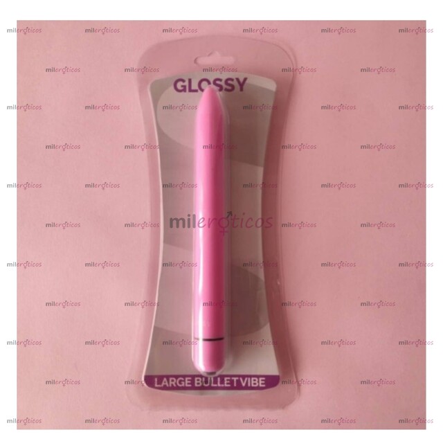 FOTOS DE BALA VIBRADORA GLOSSY SLIM ROSA ENVÍO GRATIS TODO EL PAÍS