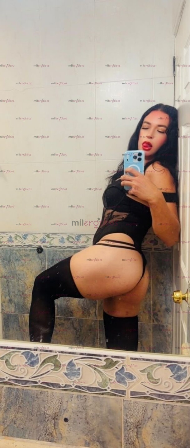 FOTOS DE ÚLTIMA NOCHE!! TRANS CUERPO NATURAL ALTA PIEL BLANCA CON UN CARAMELO GRANDE....