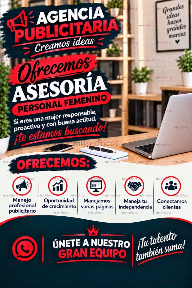FOTOS DE TRABAJA CON NOSOTROS APTO MEDELLIN, DAMOS VIVIENDA DOMICILIOS VIP