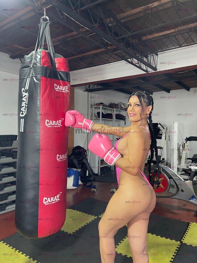 FOTOS DE CHANEL HERMOSA CHICA TRANS FITNESS CON MEDIDAS PERFECTAS