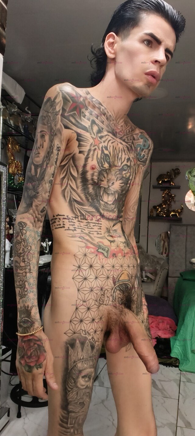 FOTOS DE FLACO BLANCO VERGON ACTIVO TATUADO CON SITIO