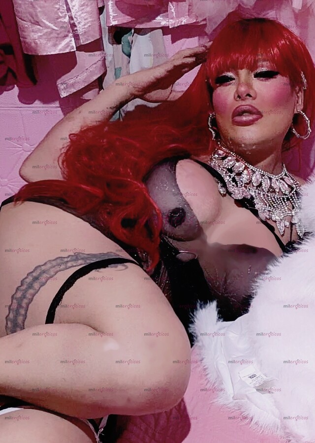 FOTOS DE TU RICA FANTASÍA, TODO LO QUE DESEAS AL FANTASEAR CON UNA NENA TRANS PYTA EN VIV