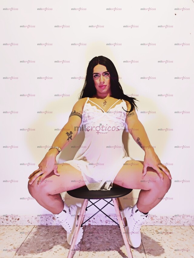 FOTOS DE EXCLUSIVA TRANS DE LUJO TU ANGELITA DE BLANCO