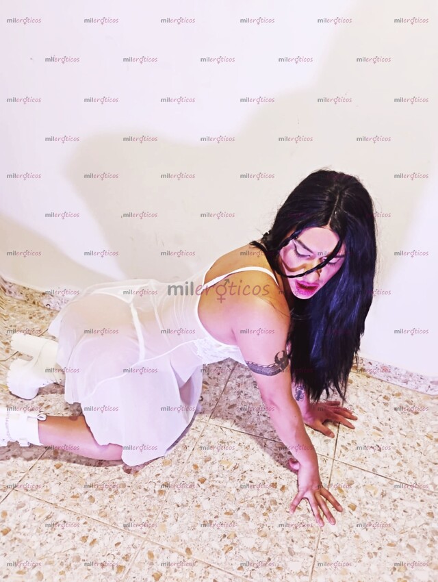 FOTOS DE EXCLUSIVA TRANS DE LUJO TU ANGELITA DE BLANCO