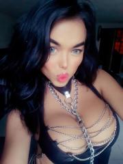 SERAS MIS ESCLAVO SEXUAL Y MI PUTA SUMISA YO SOY TU AMA DIANA TRANSEXUAL - FOTO 1