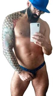 SCORT MADURO BARBUDO VELLUDO TATUADO LISTO YA - FOTO 5