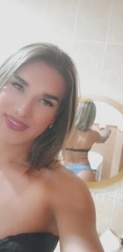 HERMOSA CHICA TRANS CALIENTE DISPUESTA A COMPLACERTE EN TODO MOMENTO - FOTO 7