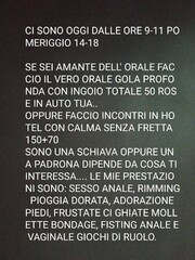 SCHIAVA OPPURE MISTRESS ITALIANA INCONTRO CON MIO MARITO OGGI( GIOCHI DI RUOLO) - FOTO 10