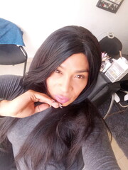 CHICA TRANS DISPUESTA A CUMPLIR TU FASTACIA ESCRIBEME NO - FOTO 6