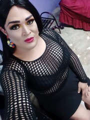 CHICA ESCORT TRANSEXUAL DISPUESTA A TODO Y MUY CACHONDA - FOTO 6