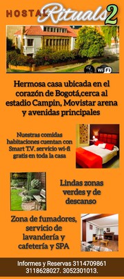 HABITACIONES EN BOGOTÁ PARA ESCORT EXCLUSIVO SECTOR - FOTO 9