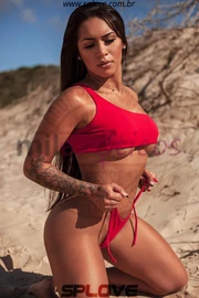 MORENA GATA COM MARQUINHA BIQUINI. ATENDO FETICHES - FOTO 4