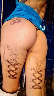 ARRECHITA JOVEN BELLA FLACA TATUADITA TALLADORA, MUY MORBOSO FETICHISTA, SOY JOV - FOTO 10