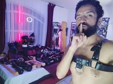 LOBO BDSMEX AMO FISTER, DOMINANTE, ACOMPAÑANTE CHACAL BARBON TATUADO - FOTO 8