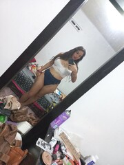 CHICA TRANS ARDIENTE COMPLACIENTE NUEVA EN TU LUGAR CON UN RICO CARAMELO DE PLAC - FOTO 7