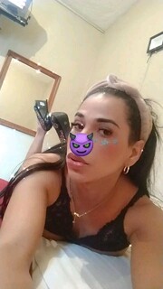 TRANSEXUAL MORENA DE BUENA DOTACIÓN BUEN CULO Y SENOS GRANDES. BIEN CACHONDA - FOTO 7
