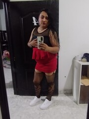 NUEVA CHICA MORENA BELLA CON GANAS DE MUCHO PENE Y LECHE EN BOCA - FOTO 9