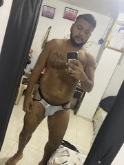 SANTIAGO SERIO EDUCADO MASCULINO BIEN PORTE MACHO EN LA CAMA FULL MORBO LECHERO - FOTO 5