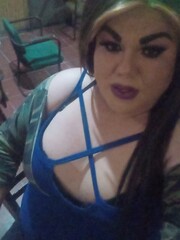 ESMERALDA CHICA TRANS DISPONIBLE Y BUENA ONDA Y COMPLACIENTE - FOTO 3