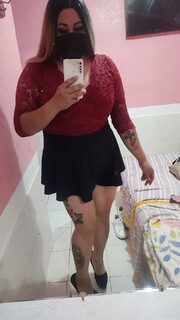 LLEGÓ TU PUTITA FAVORITA TRAVESTI GORDITA TATÚADA - FOTO 8