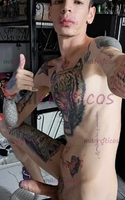 ACTIVO BLANCO TATUADO FLAKITO SERIO MORBOSO FOTOS NATURALES NADA DE FILTROS - FOTO 7