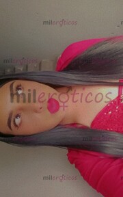 SOY CHICA TRANS MUY CALIENTE Y SEXI CON GANAS DE BUEN SEXO - FOTO 1