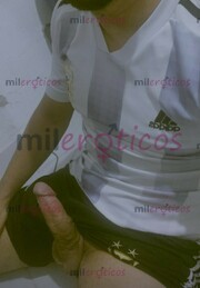 MACHO BLANCO CON LA MONDA GRANDE VEN PARA COMPLACERTE Y LLENARTE DE LECHE - FOTO 1