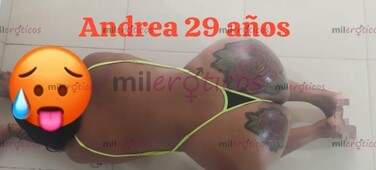 ANDREA CARIÑOSA DISPUESTA A SACARLE DE TU RUTINA, CON MIS MANOS DE SEDA Y MI CON - FOTO 5