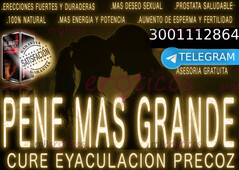 MIEMBRO MAS GRANDE ERECCIONES PODEROSAS CURE EYACULACION PRECOZ MAS DESEO Y MAS - FOTO 1