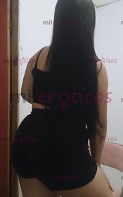 HERMOSA PELI NEGRA PIERNONA DISPUESTA A TODO - FOTO 7