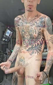 FLACO VERCON TATUADO MORBOSO LECHERO FETICHERO - FOTO 3