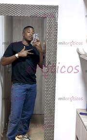 NEGRO VARONIL 22CM LECHERO DISPUESTO Q COMPLACERTE EN TODO - FOTO 3