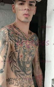 FLACO ACTIVO MORBOSO LECHERO TATUADO BLANCO - FOTO 6