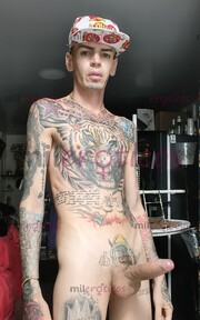 SERIO ACTIVO BLANCO TATUADO FETICHERO VERGON - FOTO 1