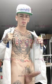FLACO FETICHERO TATUADO MORBOSO TALADRADOR DE NALGA - FOTO 9
