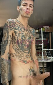 FLAKITO VERGON TATUADO BLANCO MORBOSO LECHERO - FOTO 2